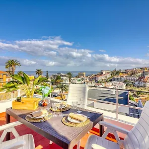  Apartamento Spacious Penthouse With King-size Bed, Huge Terrace, Ocean & Teide View